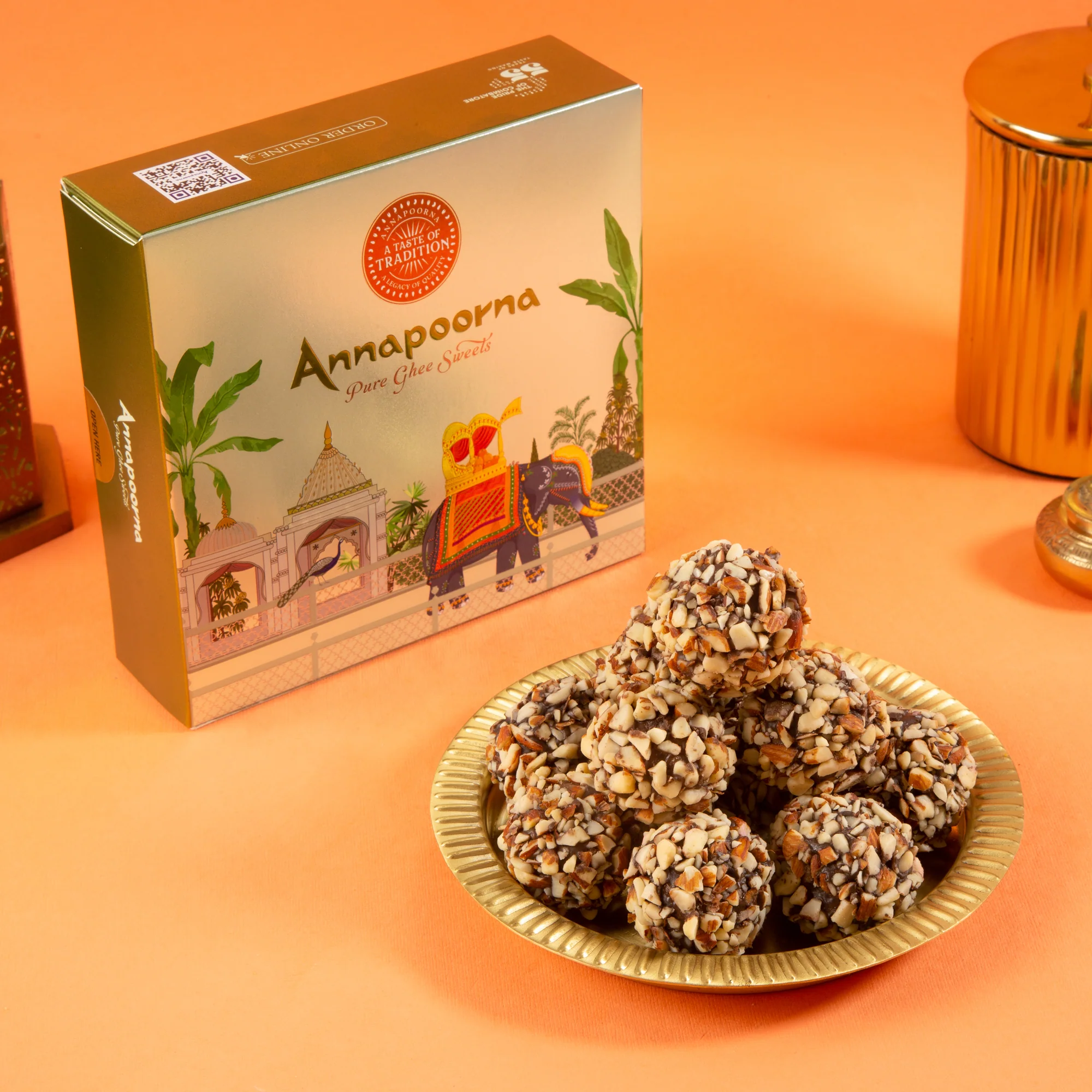 Chocolate Almond Laddu - Image 2