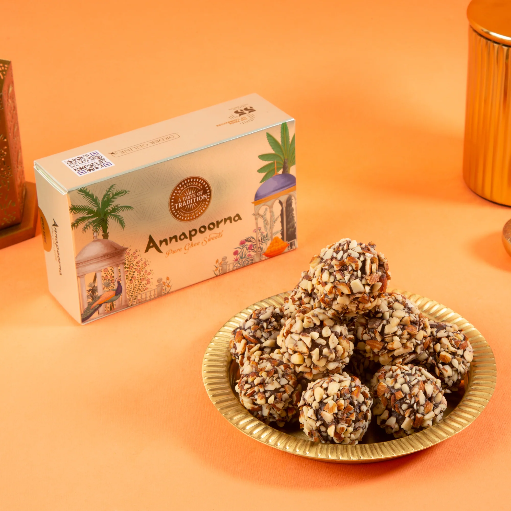 Chocolate Almond Laddu - Image 3