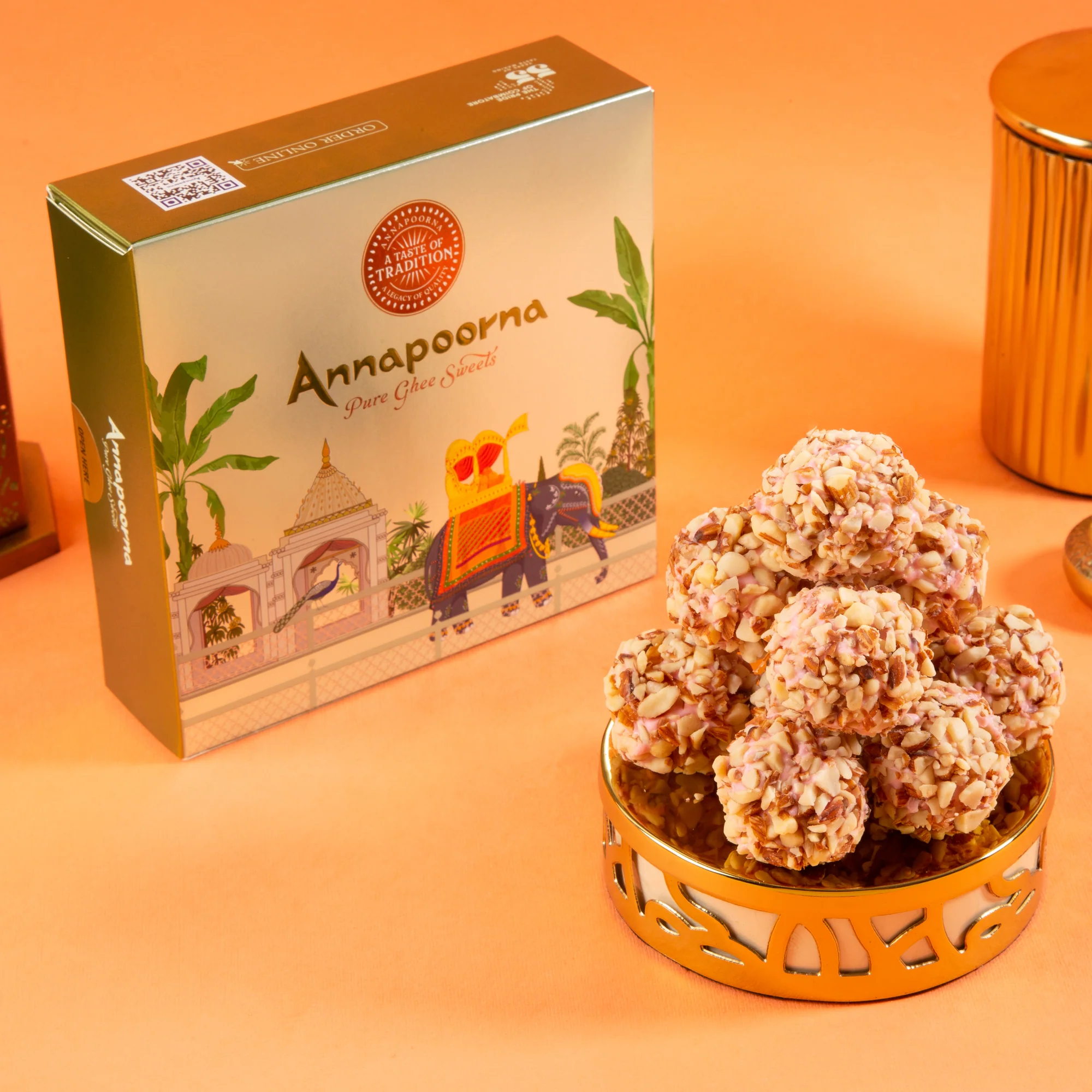 Rose Badam Laddu - Image 2
