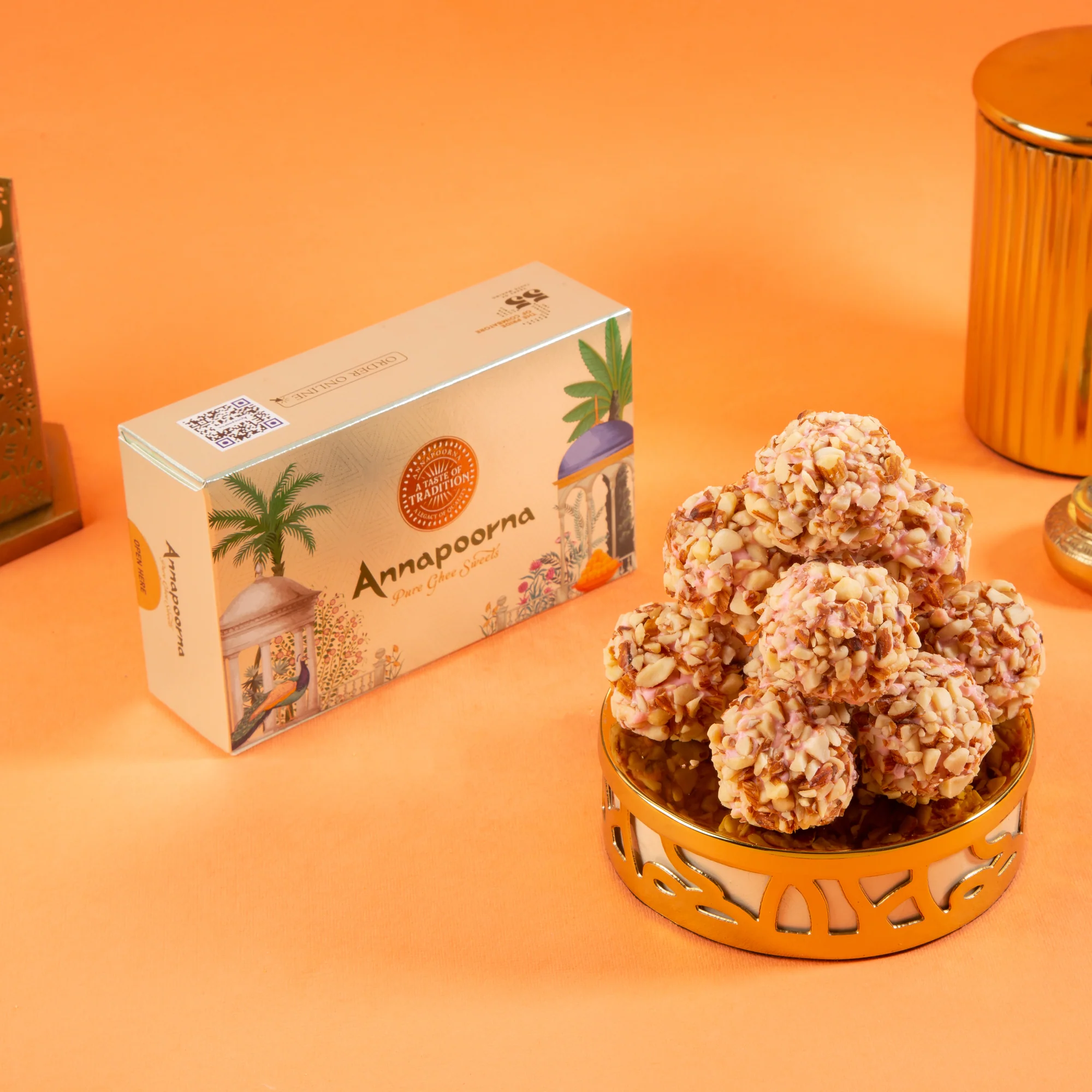Rose Badam Laddu - Image 3